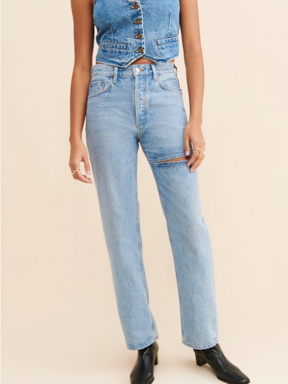 Agolde Lana Slice Jeans